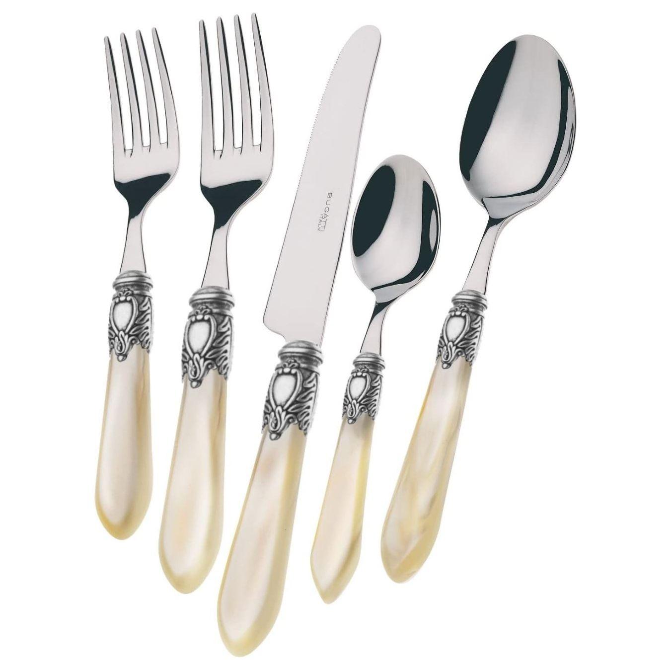 Oxford Antique - 5 Piece Place Setting Ivory