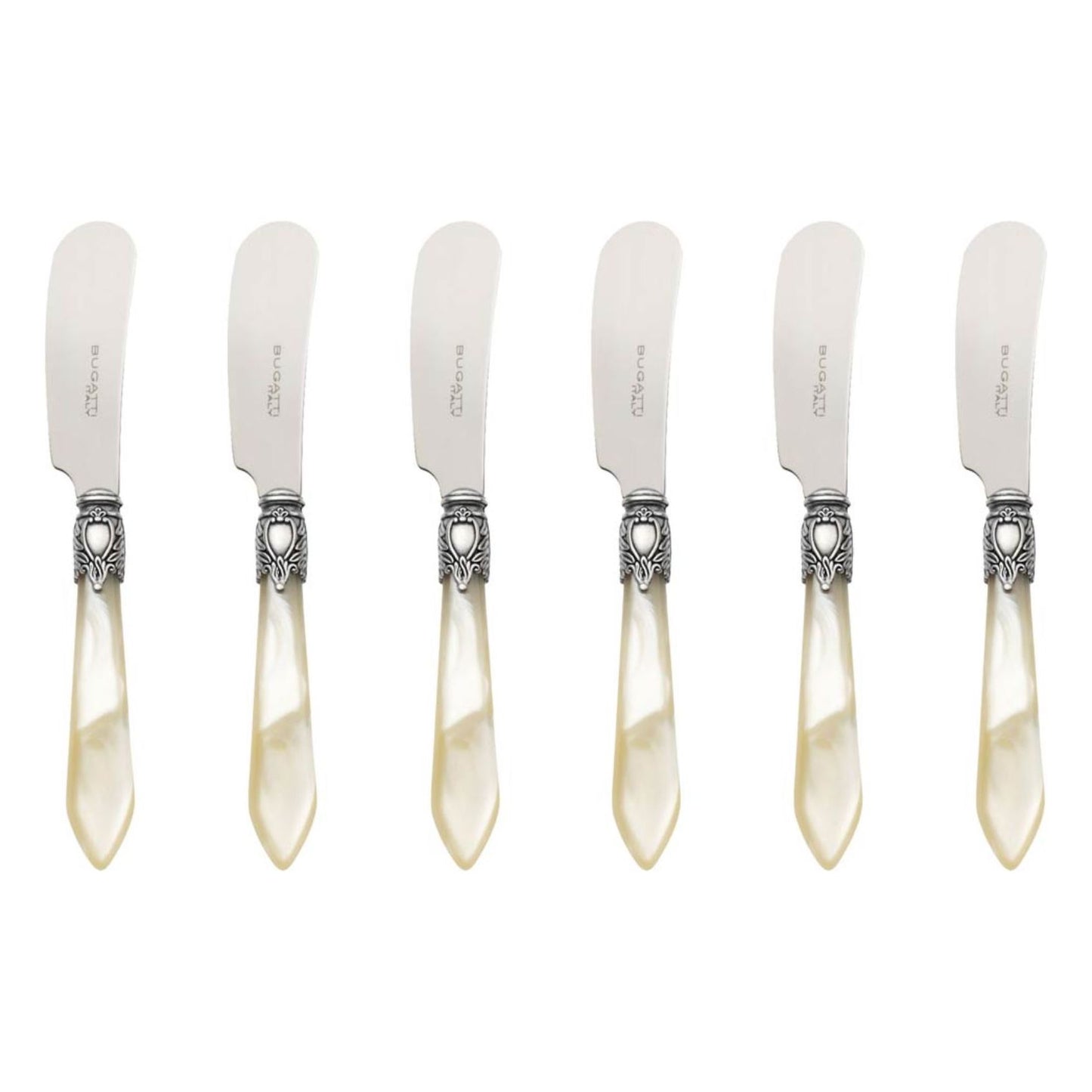 Oxford Collection - 6 Spreaders Set - Ivory