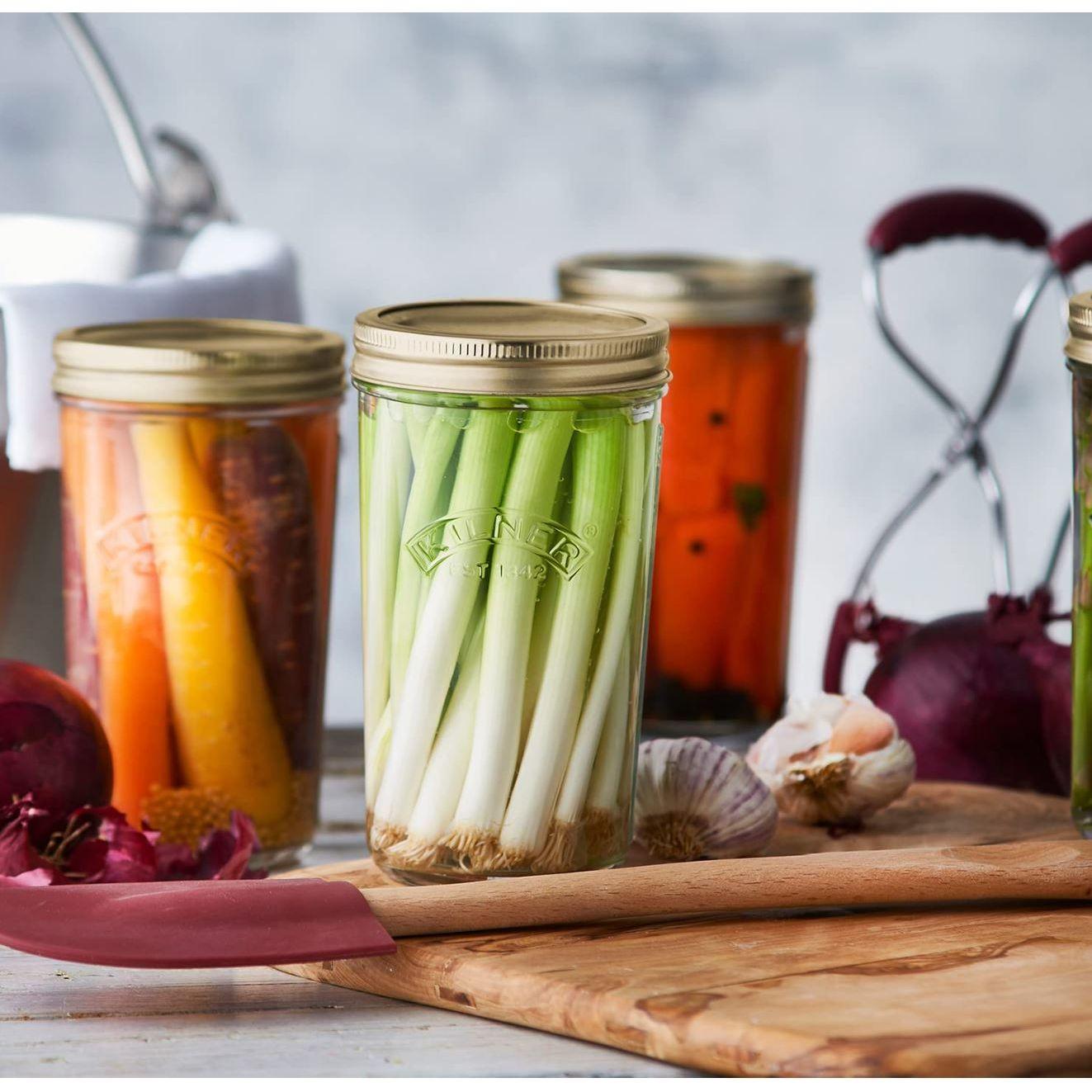 Wide Mouth Canning Jar 34 Fl oz