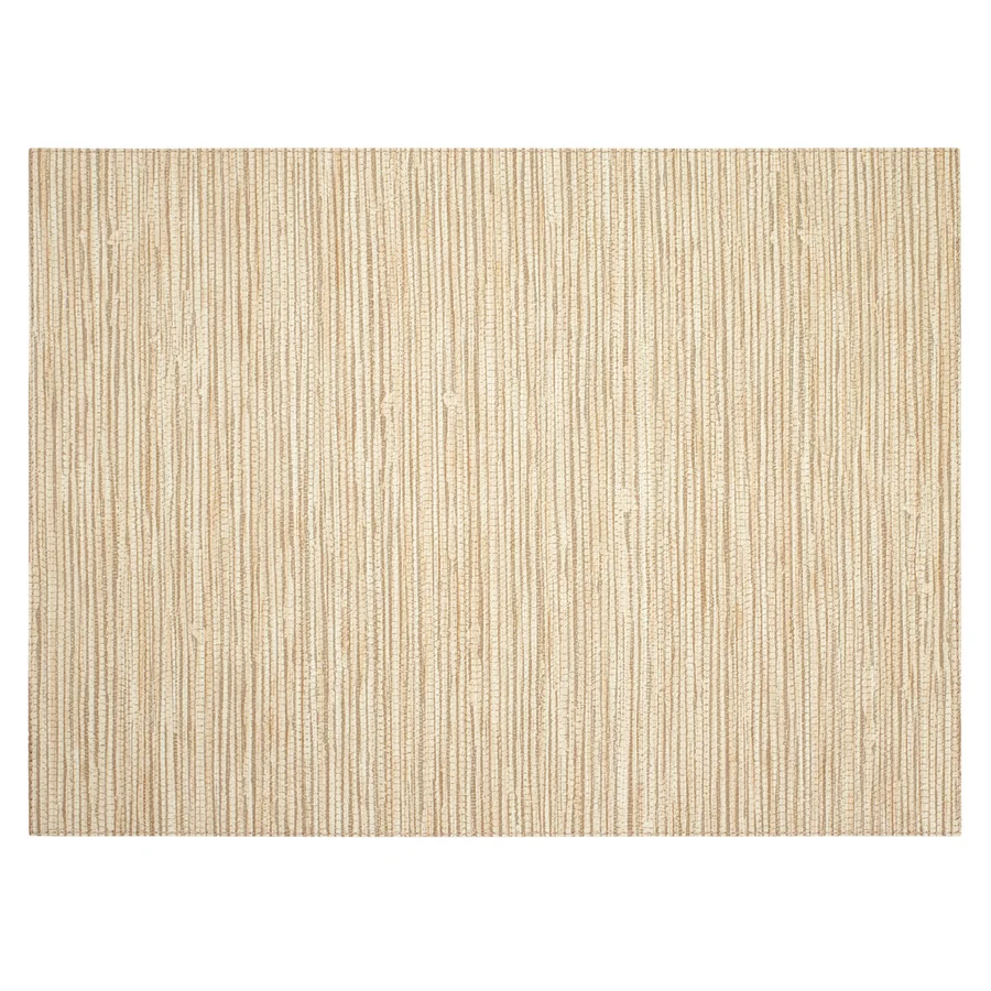 Grasscloth Vinyl Placemats - Latte
