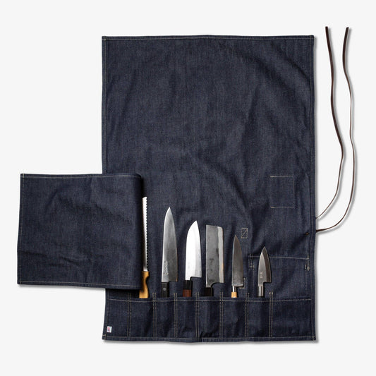 Knife Roll - Denim