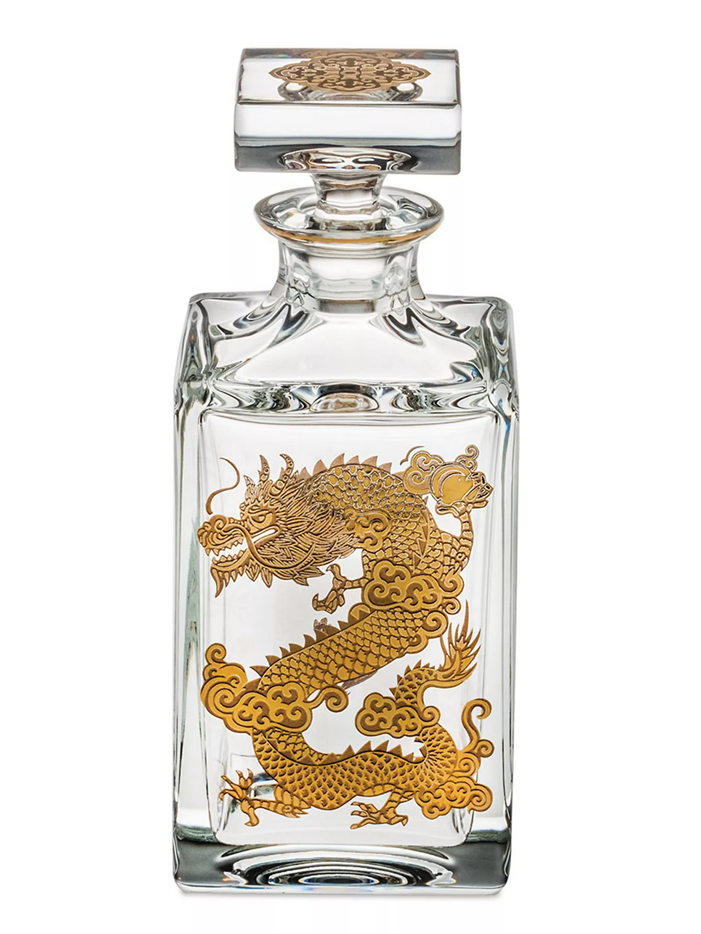 Golden Year of the Dragon Whiskey Decanter