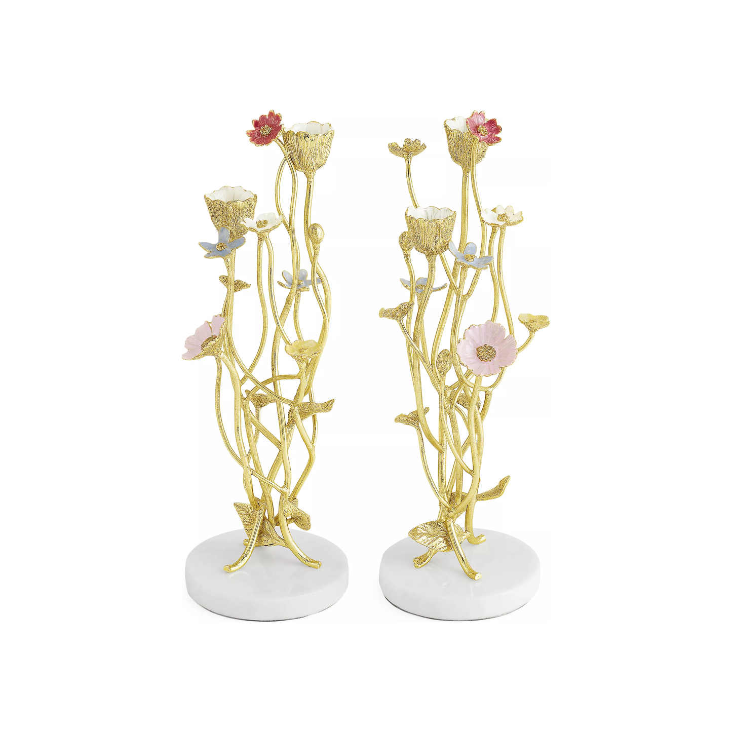 Wildflowers Candleholder - Set of 2