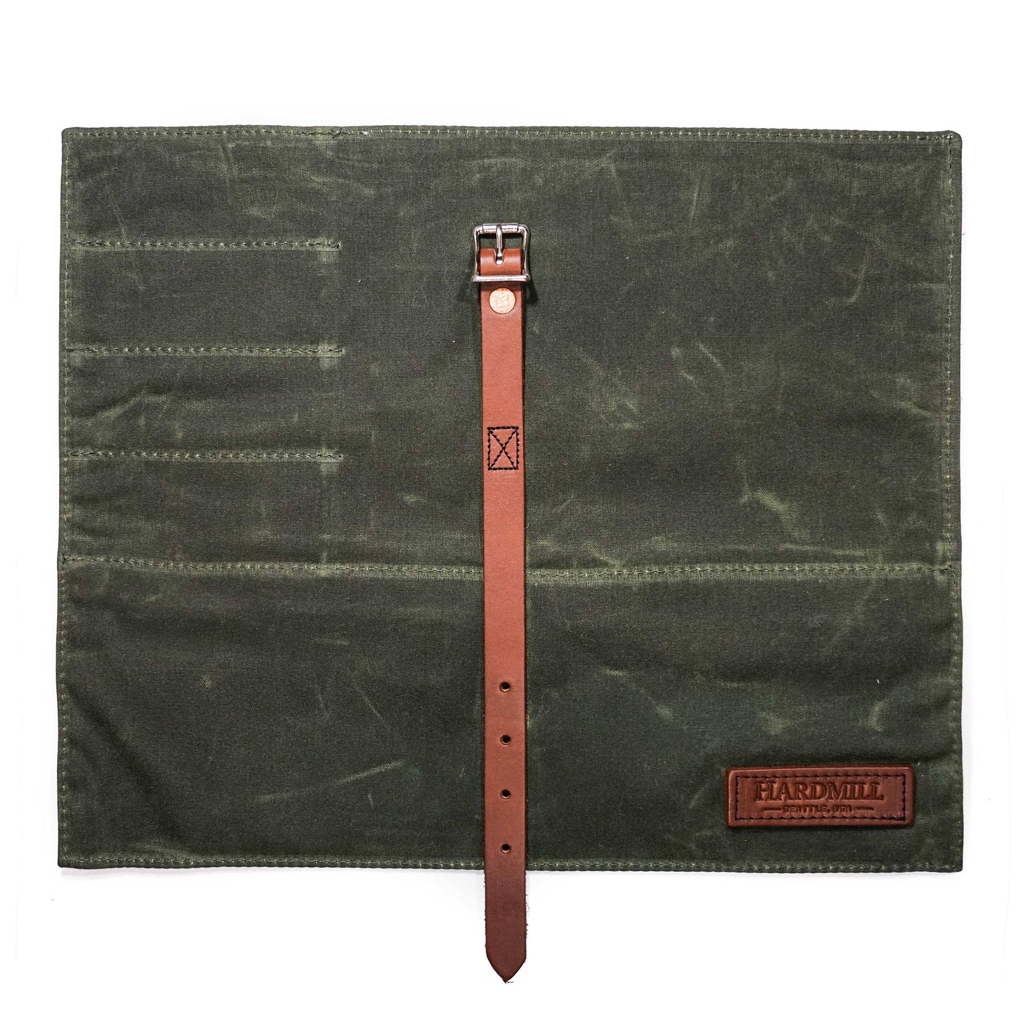 Waxed Canvas Compact Knife Roll