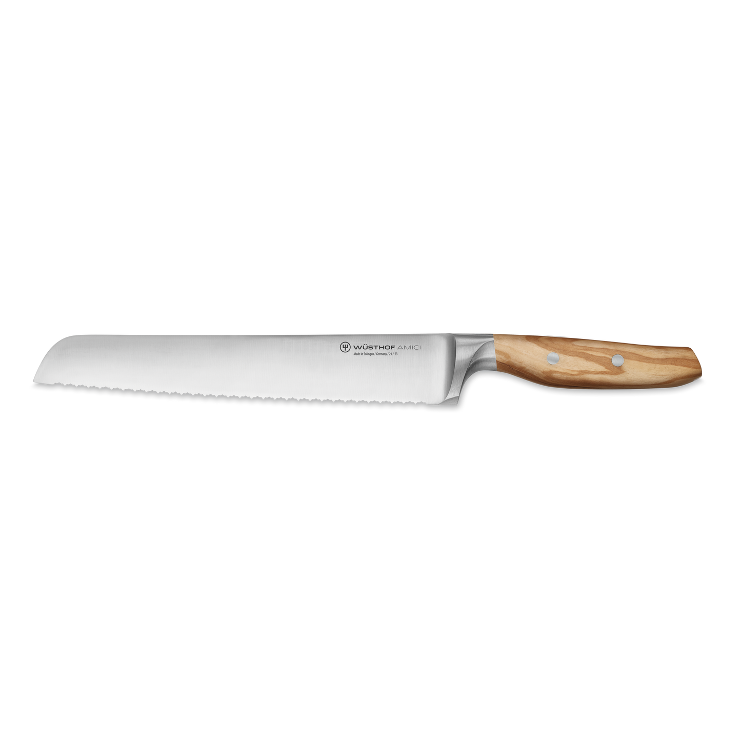 Amici Precision Double-Serrated Bread Knife - 9"