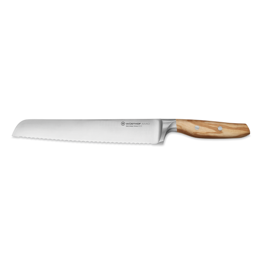 Amici Precision Double-Serrated Bread Knife - 9"