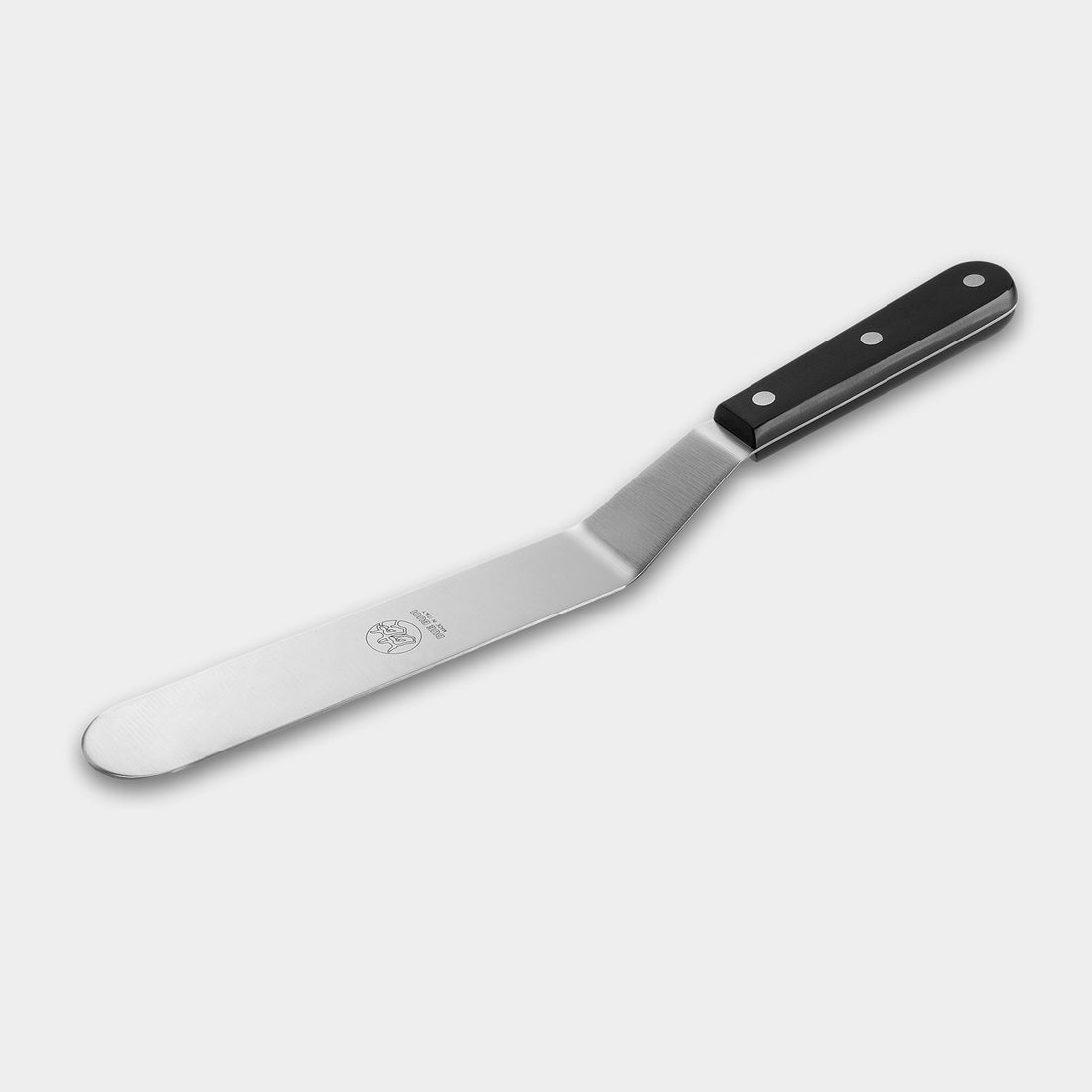 Offset Icing Spatula - Black Technical Polymer Handle