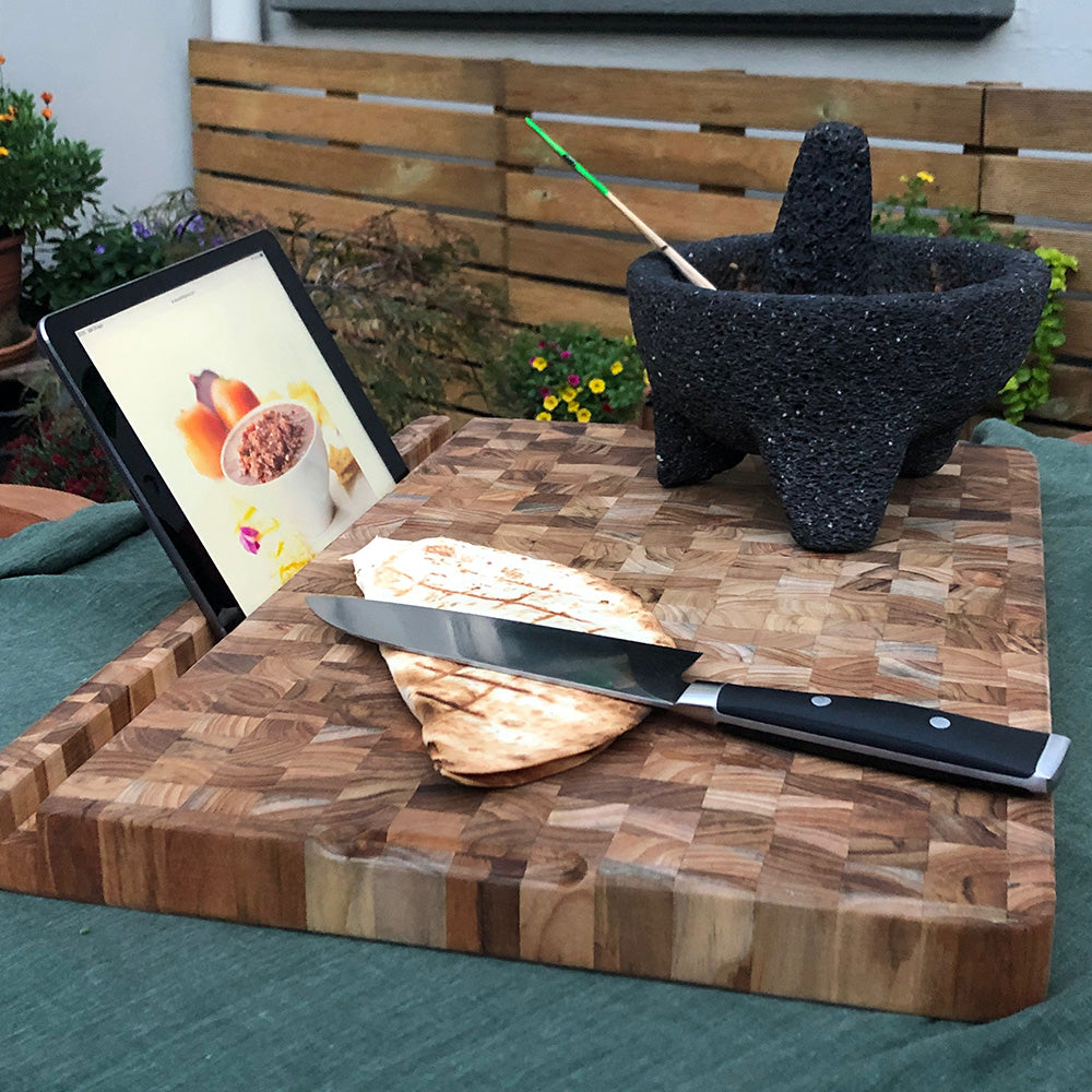 Smart End Grain Cutting and Carving Board