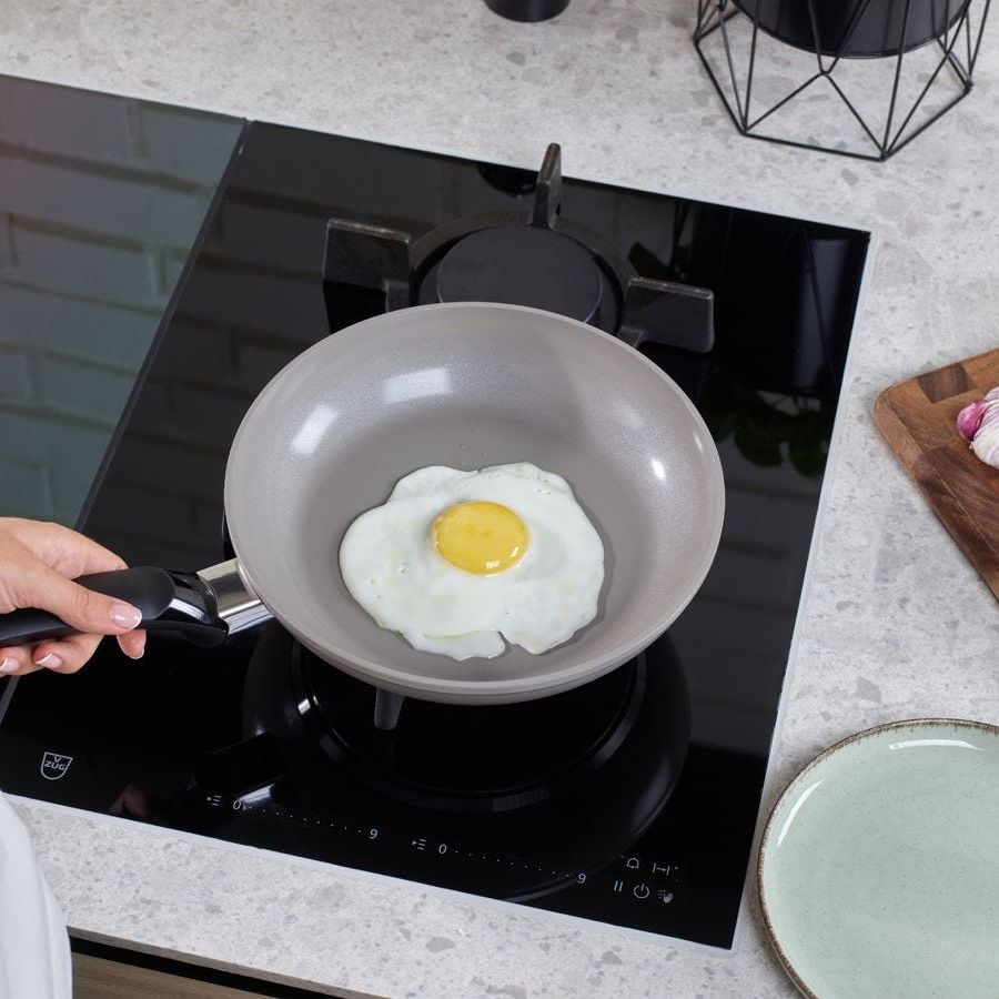 Ceratal Classic Warm Grey Ceramic Non-Stick Frying Pan
