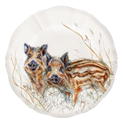 Sologne - Dessert Plates (Assorted Young Wildlife)