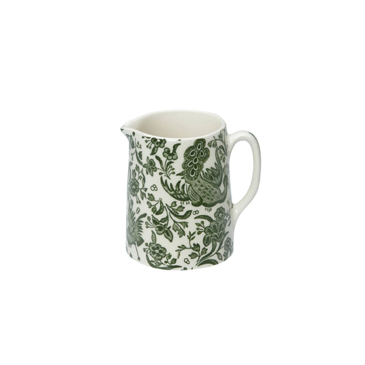 Green Regal Peacock Mini Tankard Jug