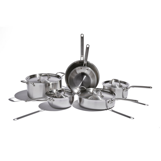 10 Piece Cookware Set - Eater X Heritage Steel