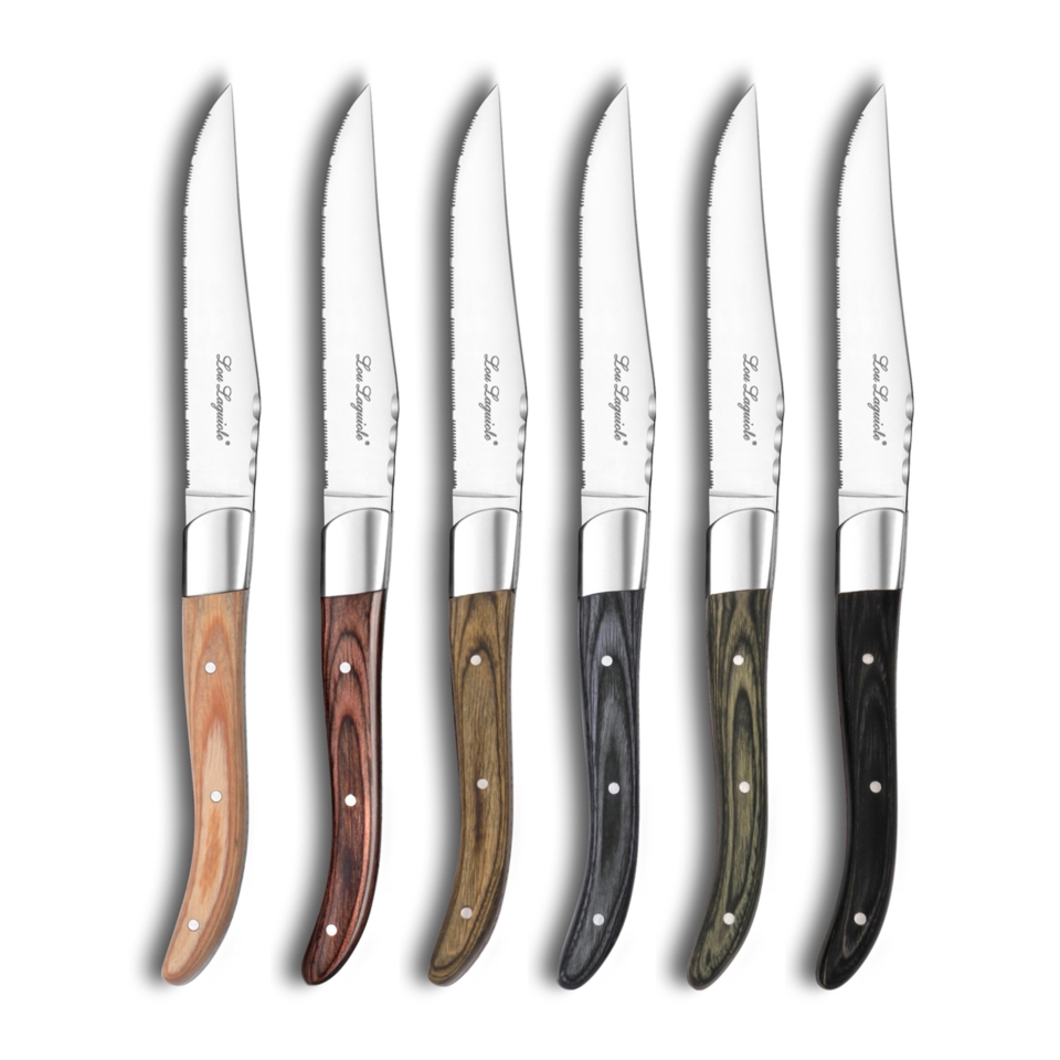 Steak Knives Lou Laguiole Louis Assorted (S/6)