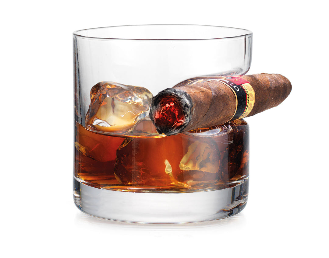 Cigar Whiskey Glass Set of 2