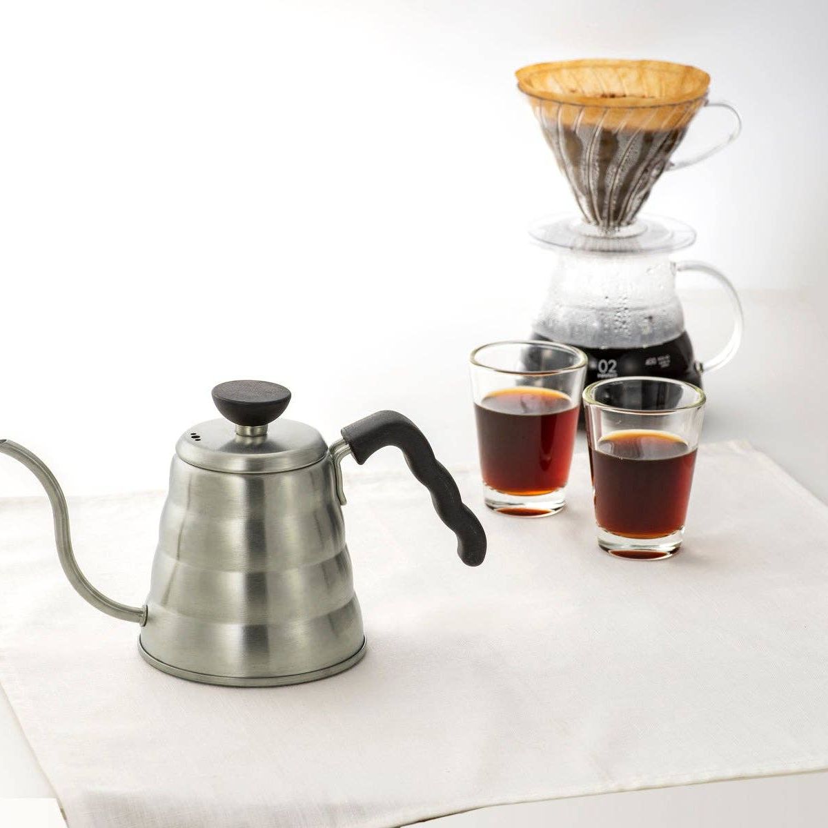 V60 "Buono" Drip Kettle Silver