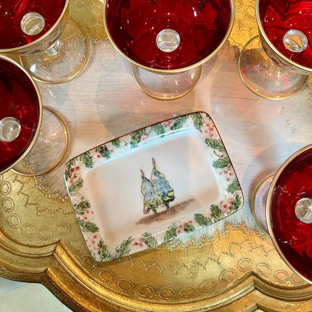 Natale Small Tray - Christmas