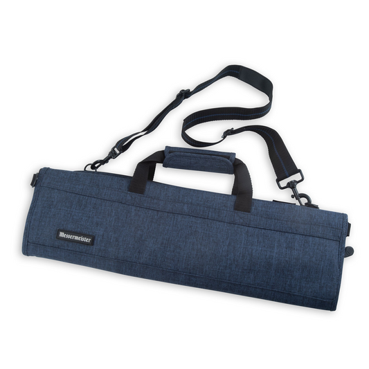 Preservation 8 Pocket Heather Navy Knife Roll