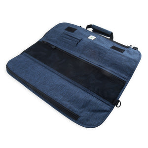 Preservation 8 Pocket Heather Navy Knife Roll