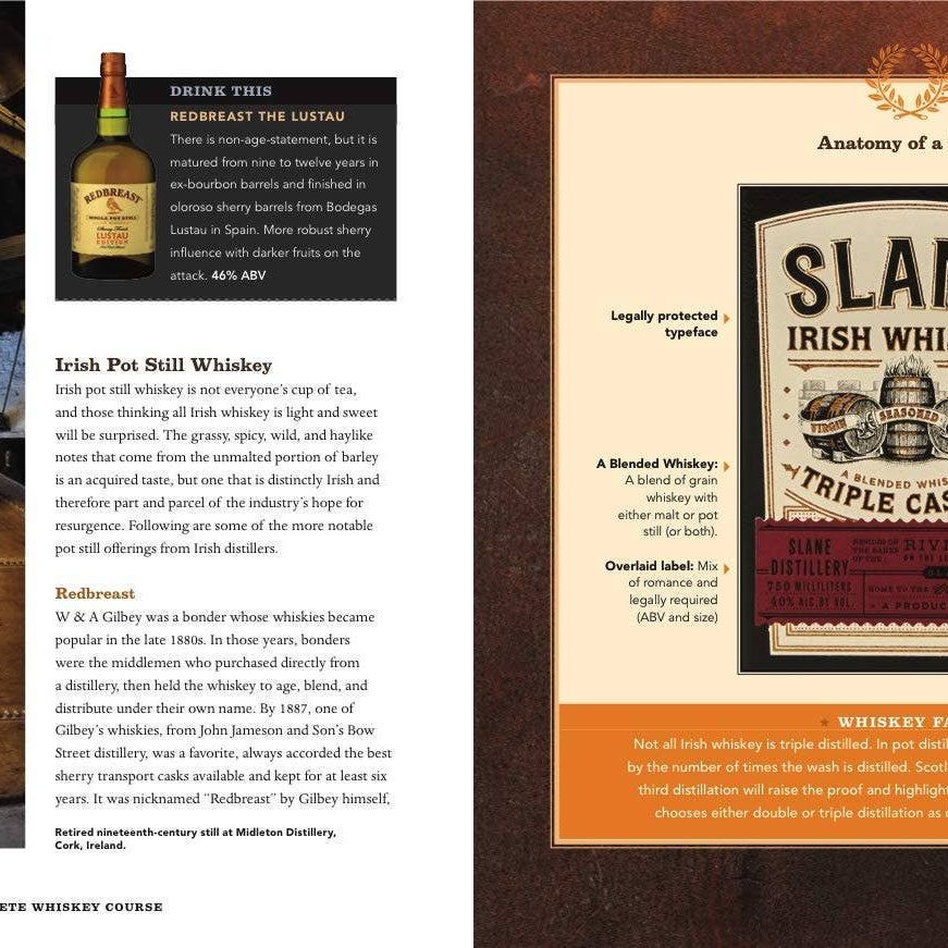Complete Whiskey Course Cocktail Book