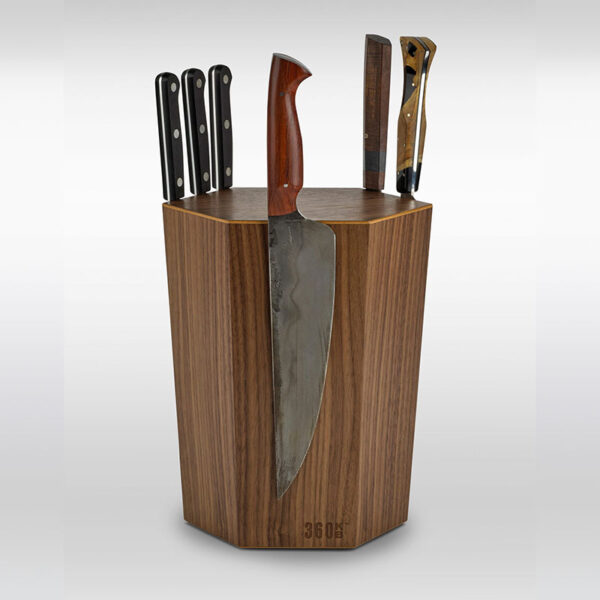 The 360KB Rotating Knife Block