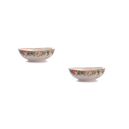 Natale Small Oval Bowl Set of 2