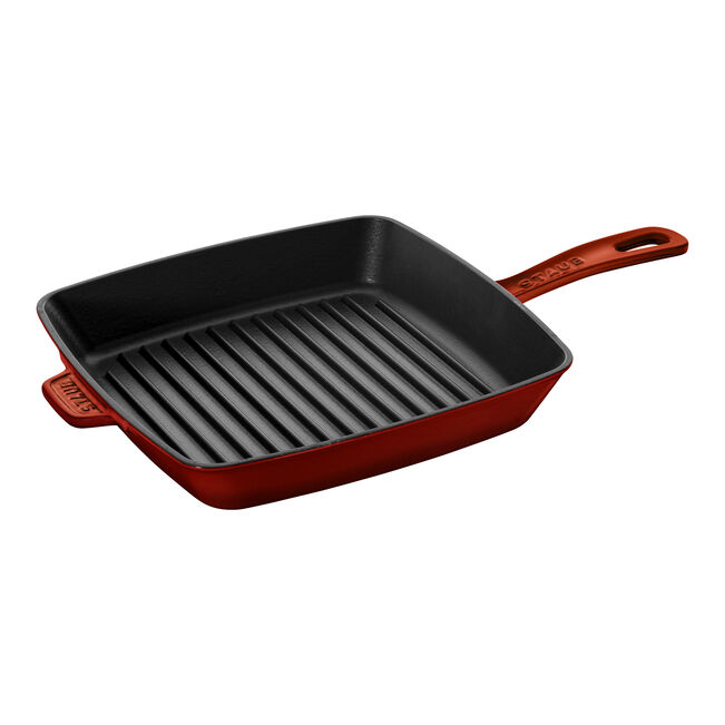 12" - Cast Iron, Grill Pan, Square