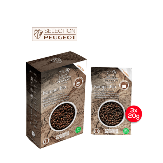 Peugot Organic Kampot Black Pepper 60g