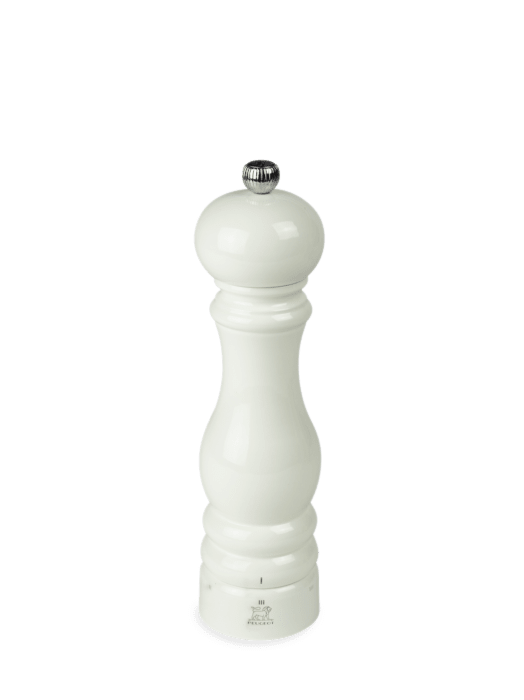 Paris Pepper Mill u'Select White Lacquered