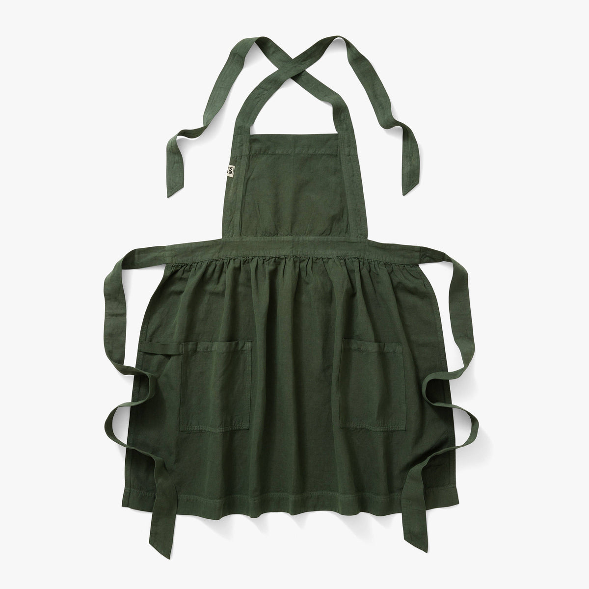 Pinafore Apron - Broccolini