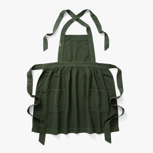 Pinafore Apron - Broccolini