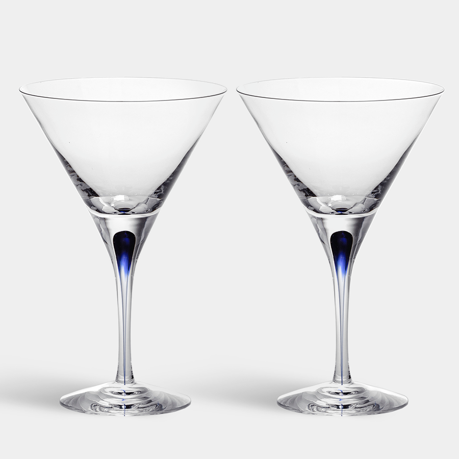 Intermezzo Blue-  Martini (Set of 2)