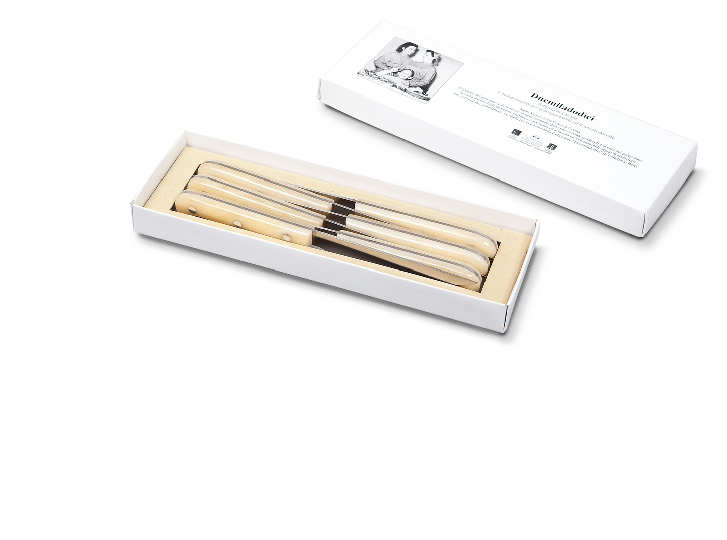 “Two-Twelve” Table Knife – 6 Pieces - Duemiladodici Collection
