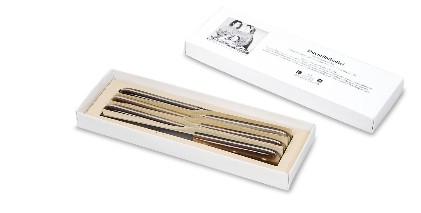 “Two-Twelve” Table Knife – 6 Pieces - Duemiladodici Collection