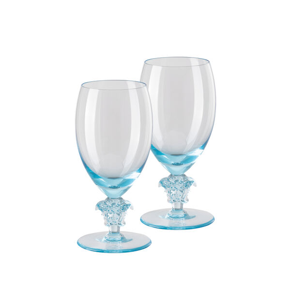 Medusa Lumiere - Teal Wine Glass (Set of 2)