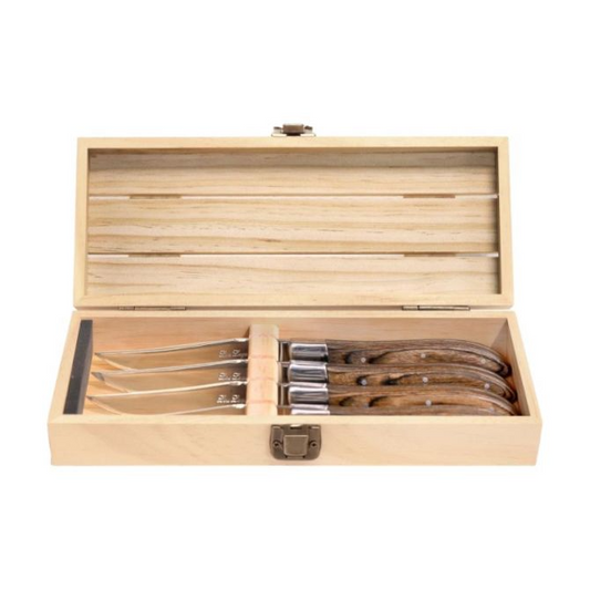 Lou Laguiole - Noyer Knives (Set of 4)