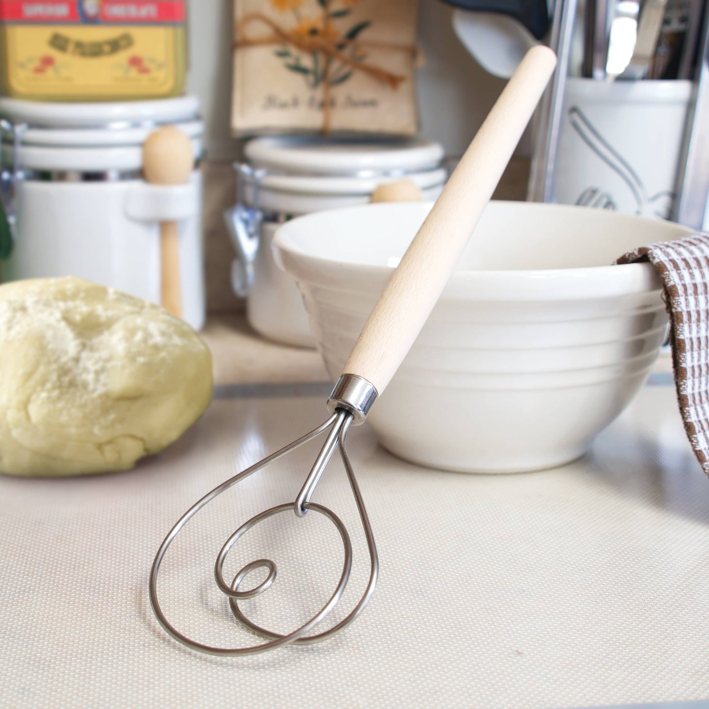 Danish Dough Whisk- 12"