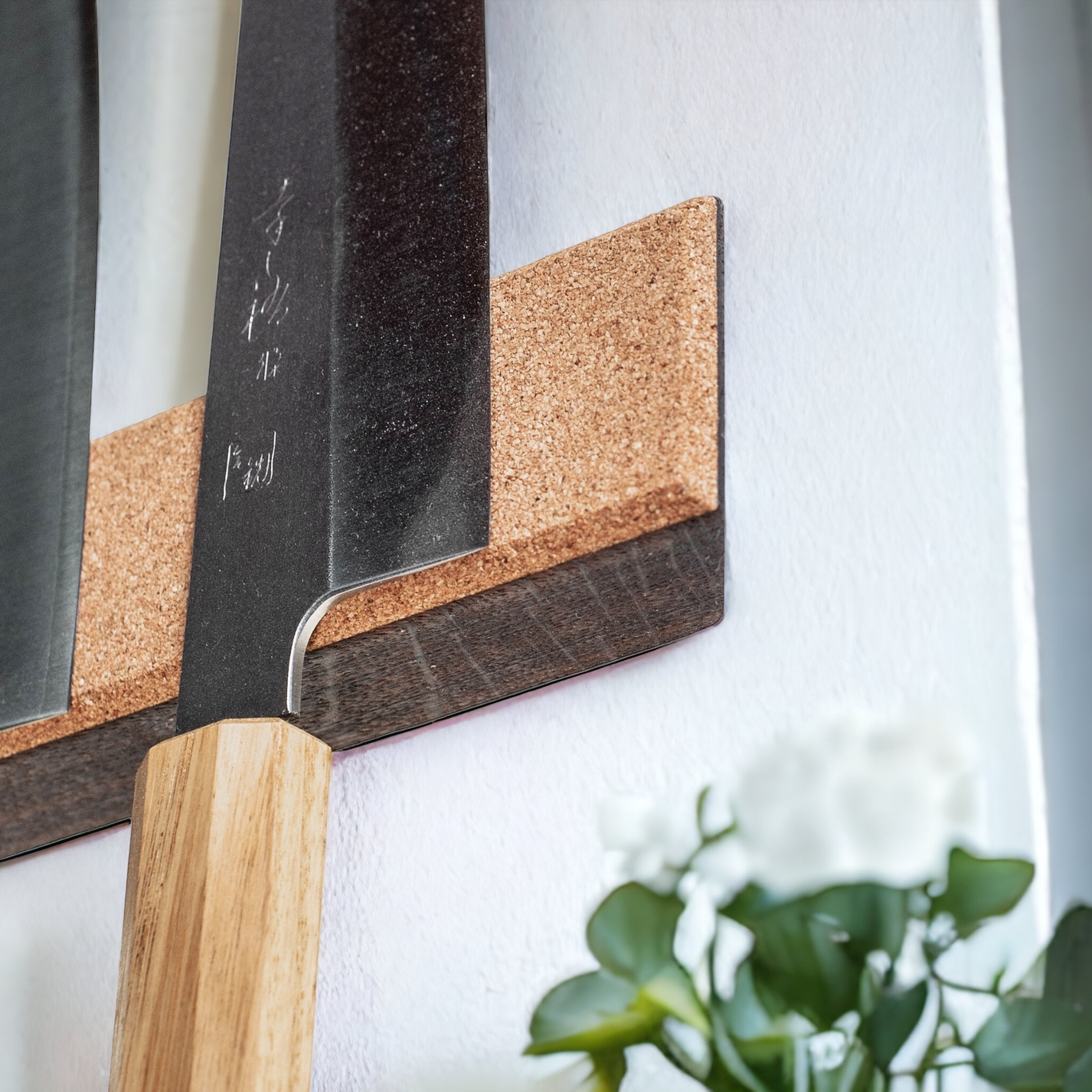 Cork Magnetic Knife Holder