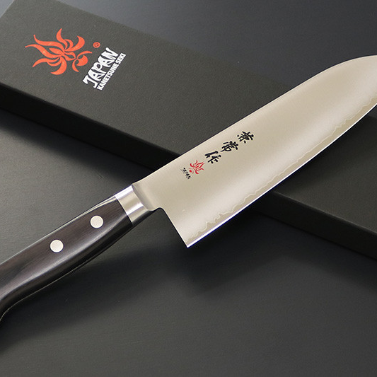 Kanetsune KC-133 Santoku SG2 Powder Steel 165mm Kitchen Knife