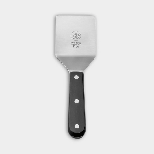 Mini Square Flexible Turner Spatula - Black Technical Handle