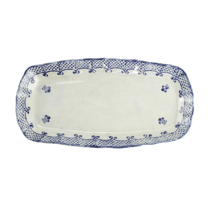 Burano Blue Serving & Decor