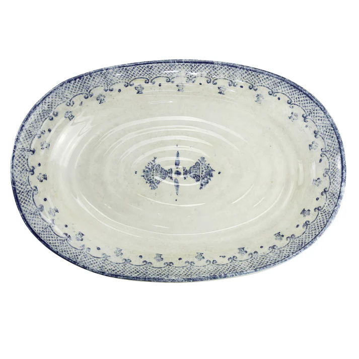 Burano Blue Serving & Decor