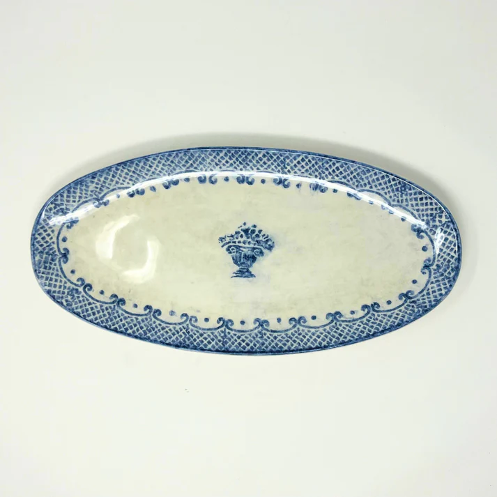 Burano Blue Serving & Decor