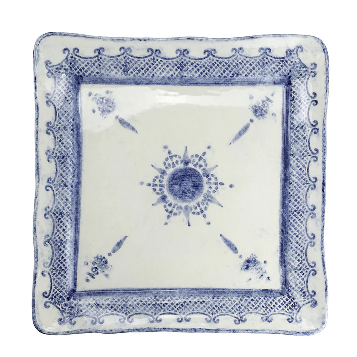 Burano Blue Serving & Decor