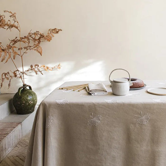 Tablecloth - Brise D'Ete Naturel Collection