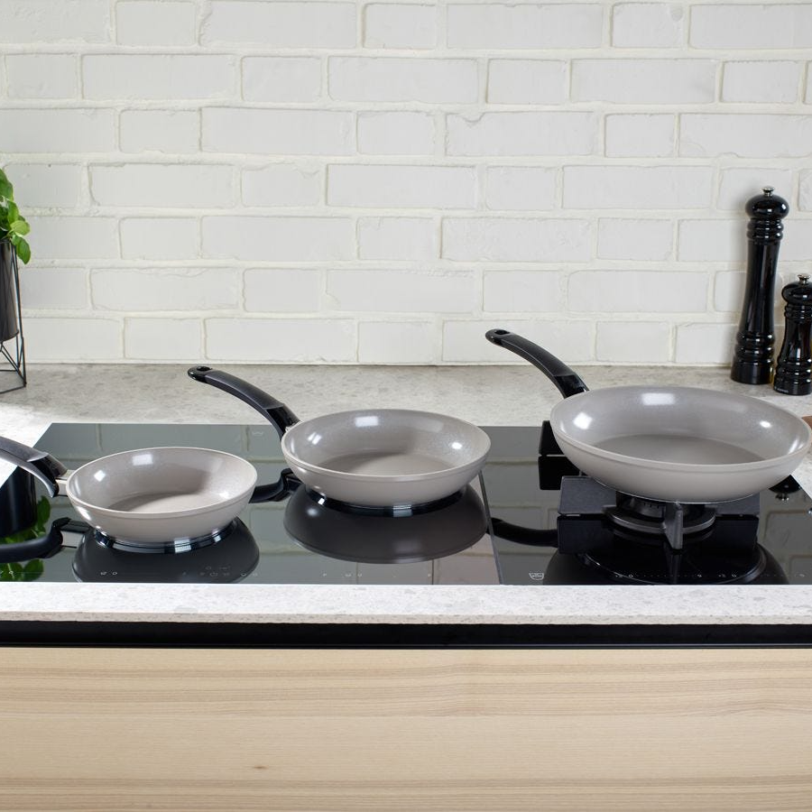 Ceratal Classic Warm Grey Ceramic Non-Stick Frying Pan