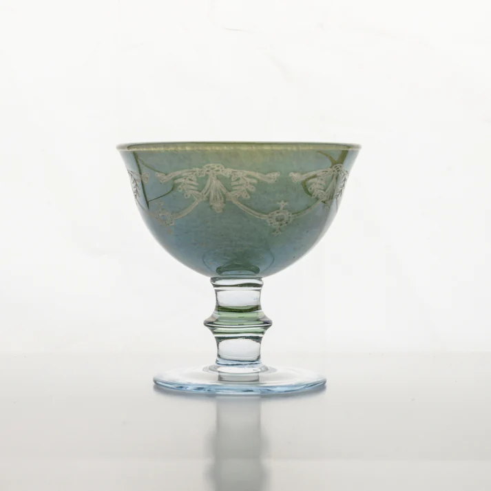 Rialto Borghese Etched Compote