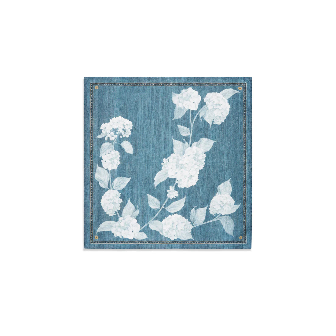 S&B x Blackberry Farm Denim Hydrangea Linen  Collection