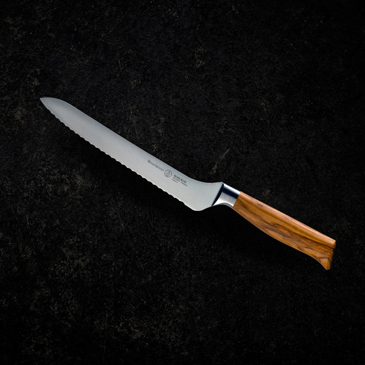 Oliva Elite - 8 Inch Scalloped Offset Knife