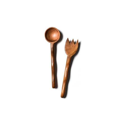 Fundamental - Wood Ruffle Salad Server
