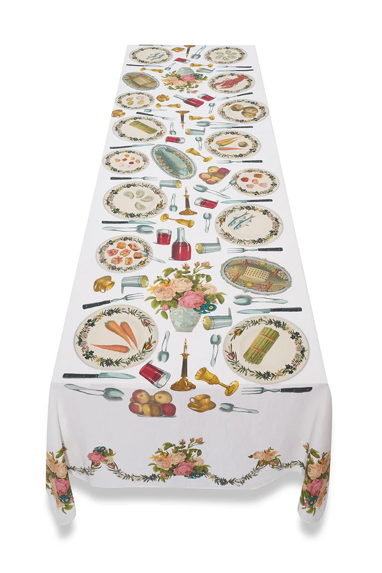 S&B x John Derian Feast Table Linen Collection
